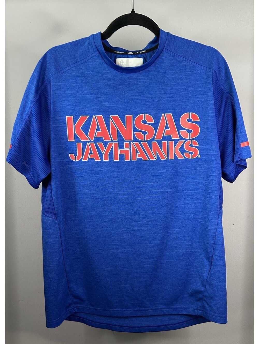 Adidas Climalite Kansas Jayhawks T-Shirt Men’s Size Medium